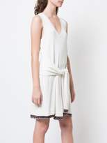Thumbnail for your product : Derek Lam 10 Crosby Sleeveless Tie-Waist Knit Dress