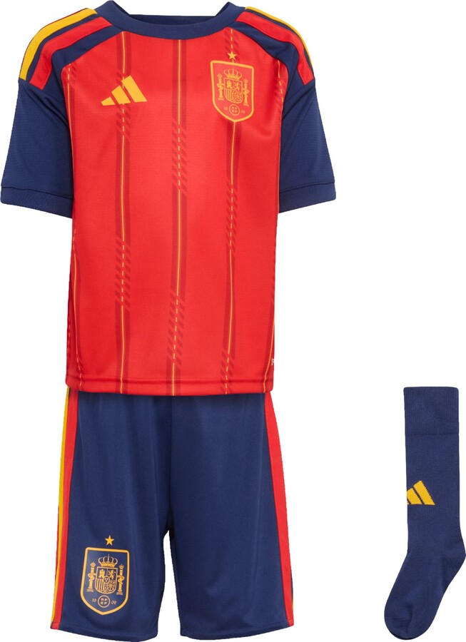 adidas Toddler Spain 2026 Home Replica Jersey Kit, Boys', 2T, Red
