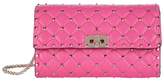 Thumbnail for your product : Valentino Garavani Leather Rockstud Spike Clutch Bag