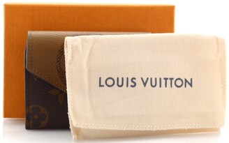 Louis Vuitton Zoe Monogram Reverse Canvas Wallet Brown