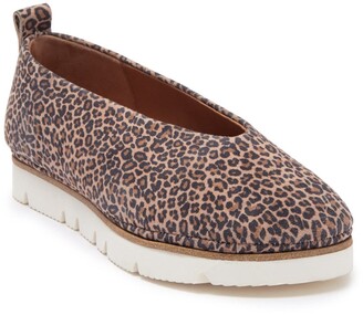 cheetah flat shoes