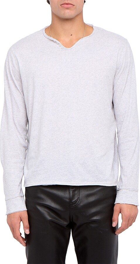 Zadig & Voltaire Monastir Rock N Roll Henley Tee