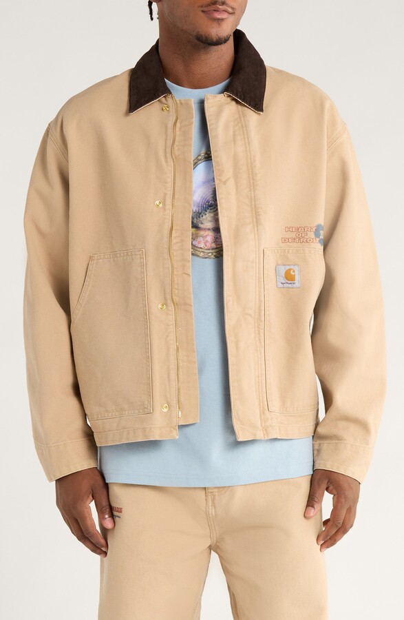Carhartt Work In Progress OG Arcan Graphic Organic Cotton Canvas Jacket