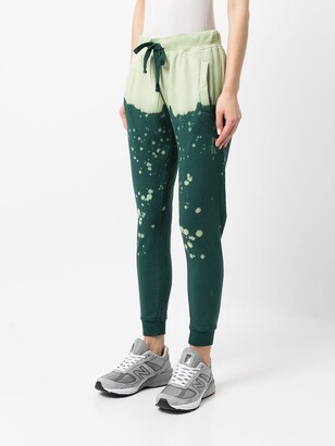La Detresse The King abstract-print track trousers