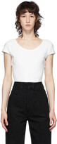 Thumbnail for your product : Lemaire Off-White Short Sleeve Bodysuit