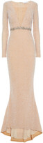 Thumbnail for your product : Rachel Gilbert Merryn Embellished Stretch-tulle Gown