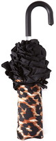 Thumbnail for your product : Forever 21 Ruffled Leopard Travel Umbrella