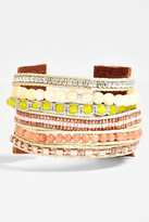 Thumbnail for your product : Nakamol Design Beaded Cuff Bracelet