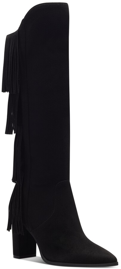 INC International Concepts Taytee Womens Boots Black Size 12 M 