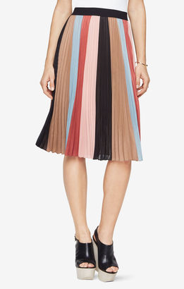 BCBGMAXAZRIA Nestia Color-Blocked Skirt