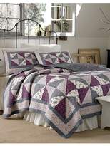 Thumbnail for your product : Laura Ashley Selena Diamond Patchwork Quilt
