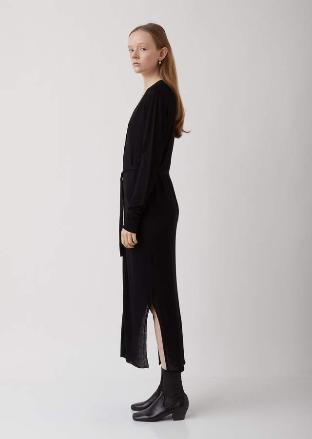 lemaire cardigan dress