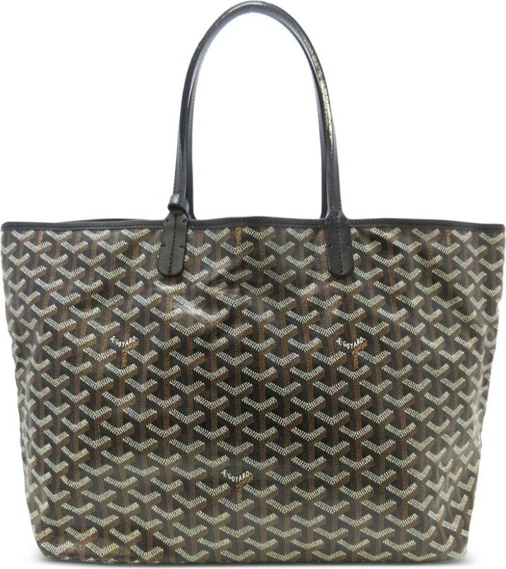 Goyard Mustard Ine Coated Canvas and Leather Saint Louis PM Tote