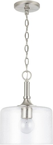 Capital Lighting Carter Pendant Light in Clear