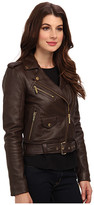 Thumbnail for your product : MICHAEL Michael Kors Cropped Moto Jacket