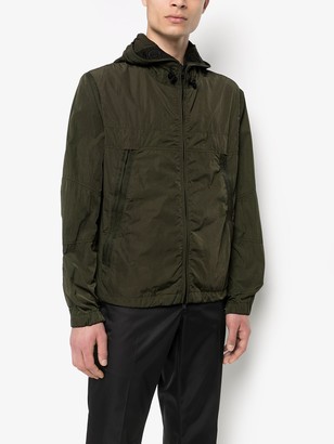 Moncler Grimpeurs hooded soft shell ski jacket