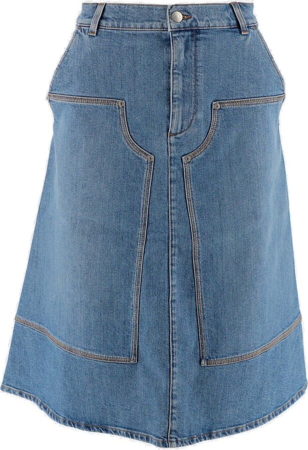 Stella McCartney Women's Blue Skirts | ShopStyle