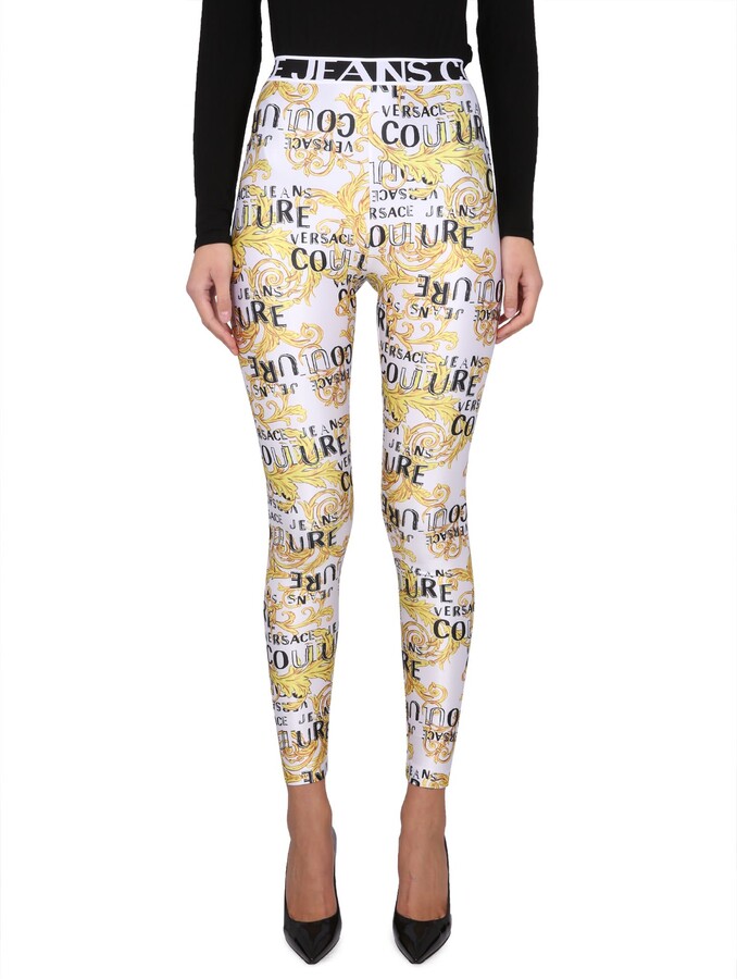 Versace Jeans Couture Leggings With Print - ShopStyle