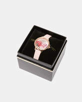 Thumbnail for your product : Ted Baker RAKAEL Palace Gardens printed dial watch