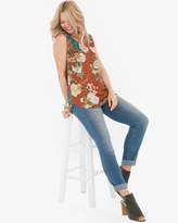 Thumbnail for your product : Chico's Chicos Reversible Floral-Dot Tank