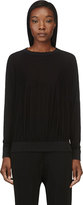 Thumbnail for your product : Lanvin Black Jersey Dolman Sleeve T-Shirt