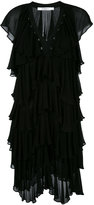 Givenchy - robe volantée à design superposé - women - Viscose - 36