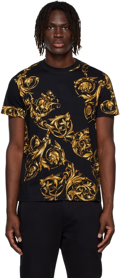 Versace Jeans Couture Black Garland T-Shirt - ShopStyle