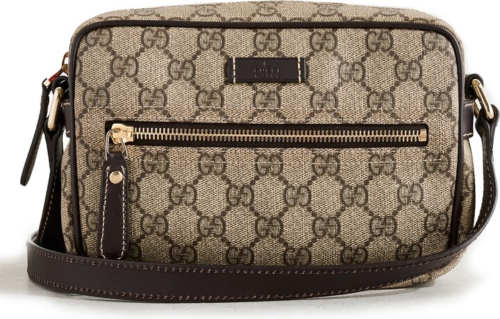 Shopbop Archive Gucci Zip Pocket Crossbody, Gg Canvas - ShopStyle Shoulder  Bags