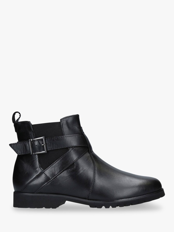 Carvela Comfort Robbie Leather Ankle Boots ShopStyle