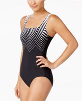 Thumbnail for your product : Reebok Electric Express Active One-Piece Swimsuit