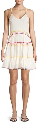 Carolina K. Marieta Multicolor Exposed Seam Mini Dress