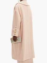 Thumbnail for your product : Alexandre Vauthier Oversized Wool-blend Boucle-tweed Coat - Light Pink