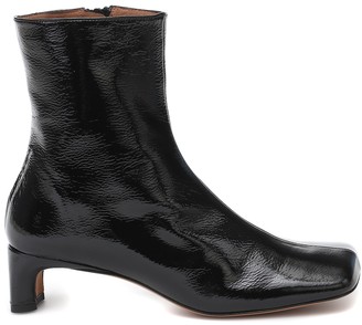 LOQ Monica patent leather ankle boots