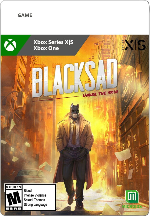 Microsoft Blacksad: Under the Skin - Xbox One, Xbox Series X|S [Digital]