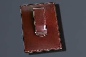 Bosca Old Leather Front Pocket Wallet wMoney Clip