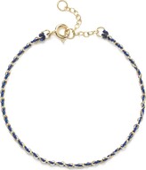 Thumbnail for your product : THE ALKEMISTRY 18kt yellow gold Vianna chain thread bracelet