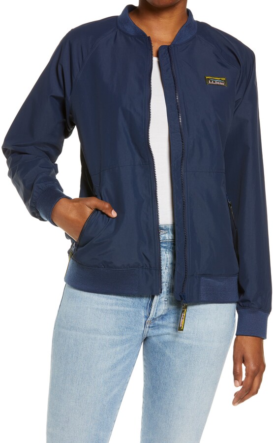 Women Navy Bomber Jacket | Shop the world's largest collection of fashion |  ShopStyle