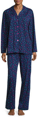Asstd National Brand Knit Pant Pajama Set