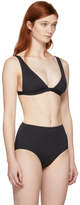 Thumbnail for your product : Her Line Black Audrey Bikini Top