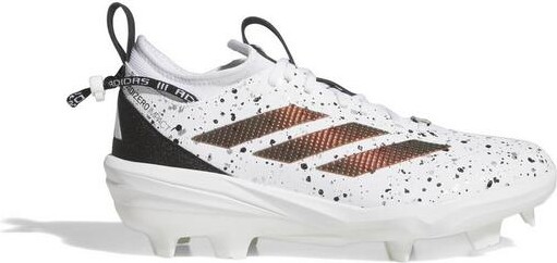 adidas Men's Adizero Impact 2.0 Shades TPU Molded Baseball Cleats 9 Footwear White/Core Black/Footwear White
