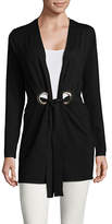 Thumbnail for your product : INC International Concepts Long Sleeve Eyelet Cardigan