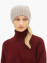 Thumbnail for your product : Gabriela Hearst Donegal Rib-knitted Cashmere Beanie Hat - Womens - Camel