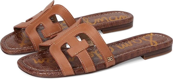 (取寄) サムエデルマン レディース ベイ Sam Edelman women  Bay Saddle Vaquero Saddle Leather Sam Edelman Bay Women's Slide Shoes Saddle Vaquero Saddle Leather