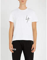 Thumbnail for your product : Local Authority Logo-print cotton T-shirt