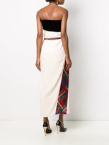 Thumbnail for your product : Gianfranco Ferré Pre-Owned Strapless Tie Waist Dress