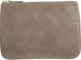 Thumbnail for your product : Barneys New York Large Lizard Embossed Zip Case
