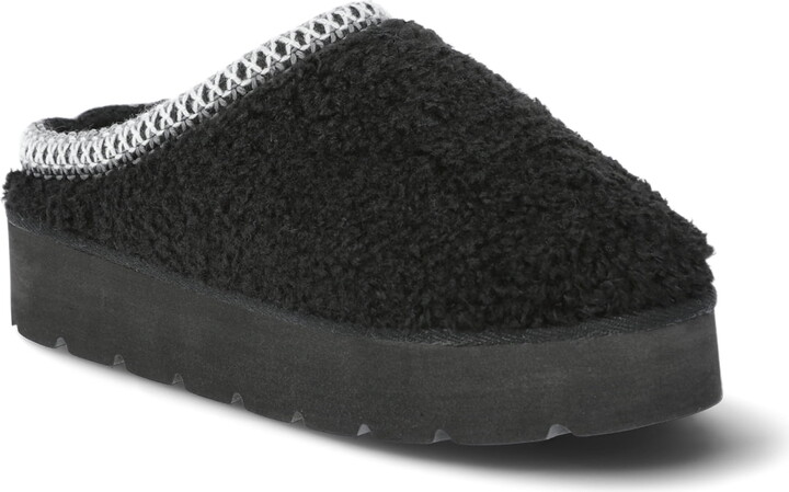 RACHEL Rachel Roy Women’s Platform Cozy Scuff Slippers