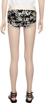 Thumbnail for your product : Herve Leger Printed bandage shorts