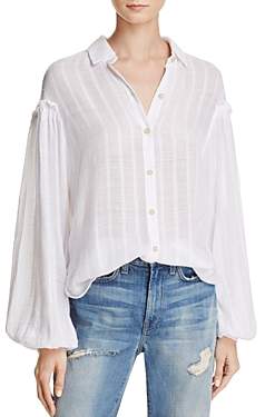 Free People Headed to the Highland Semi-Sheer Shirt