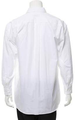 Dries Van Noten Point Collar Button-Up Shirt